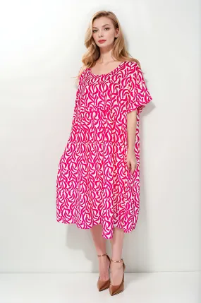 2 Pocket Palmira Print Dress