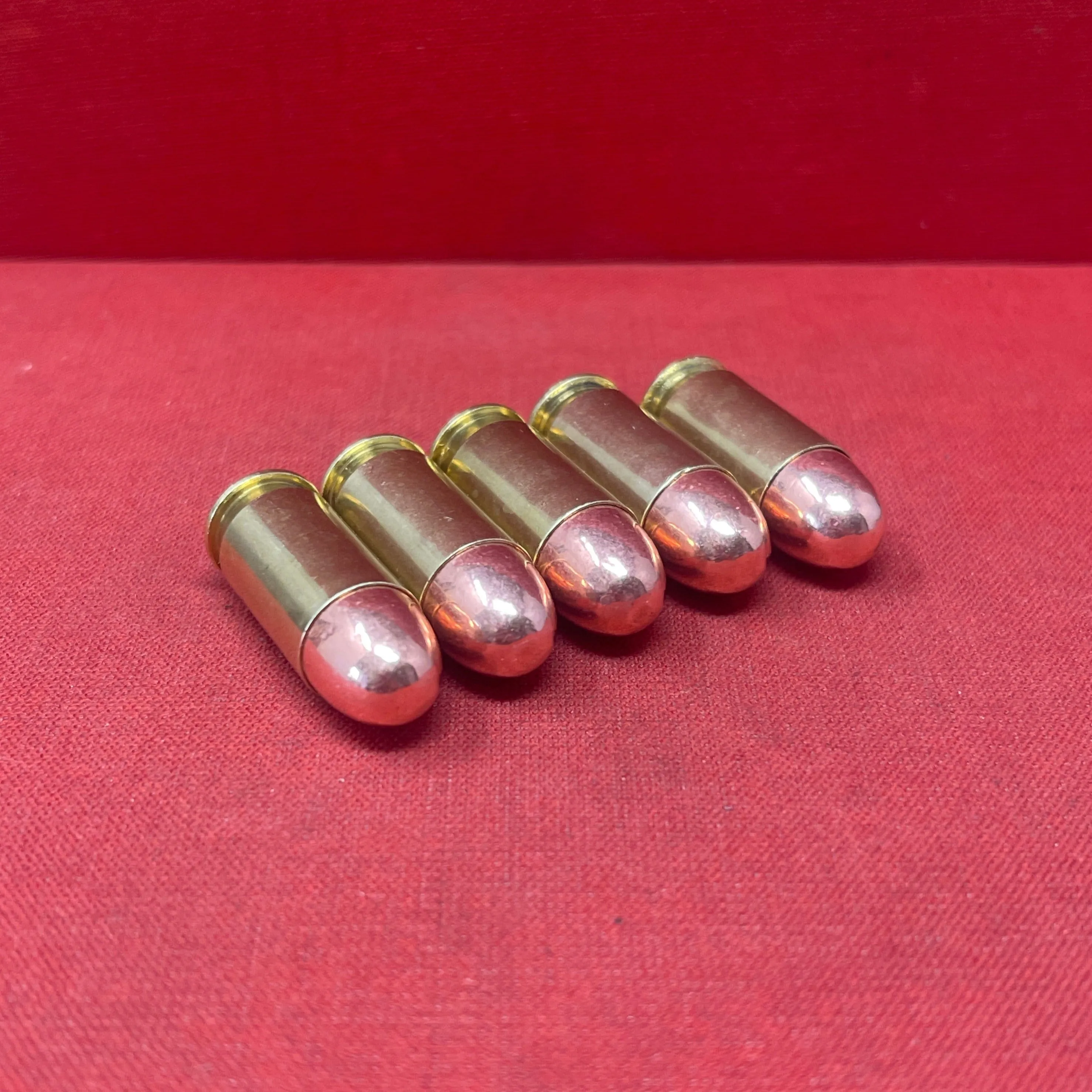 5 x .45 ACP Inert Round FMJ Round Nose