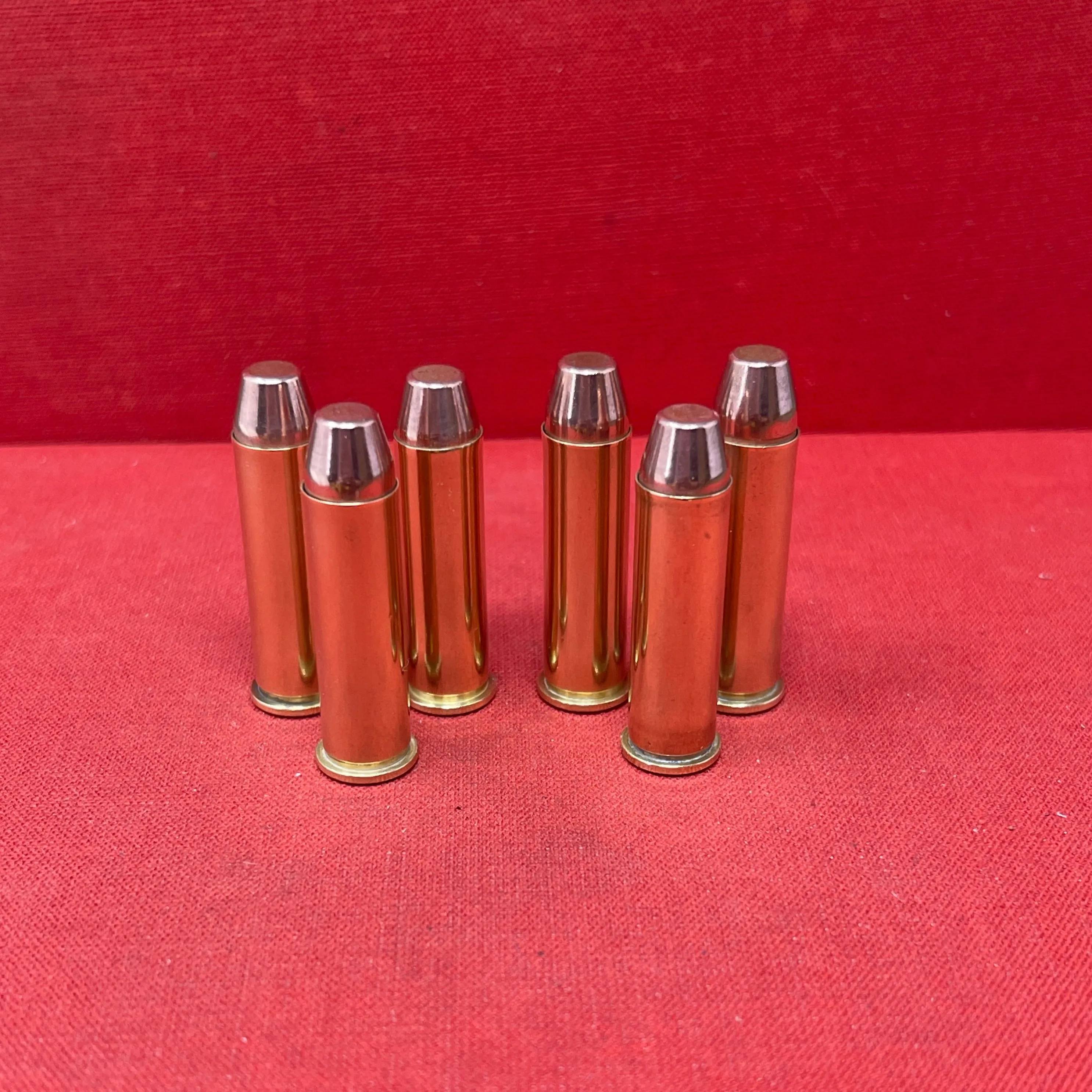 6 x Inert 357 Magnum Cartridges with Heads