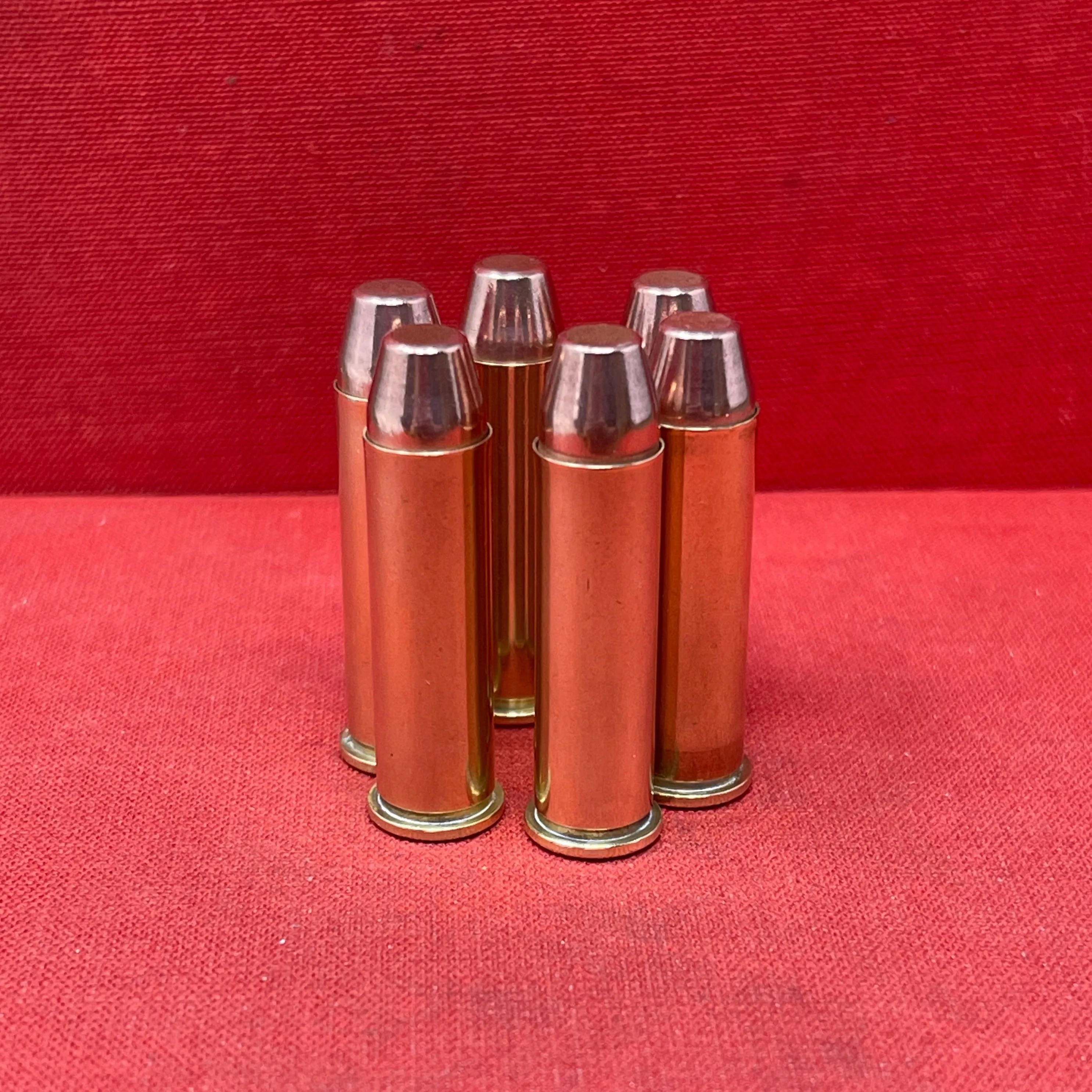 6 x Inert 357 Magnum Cartridges with Heads