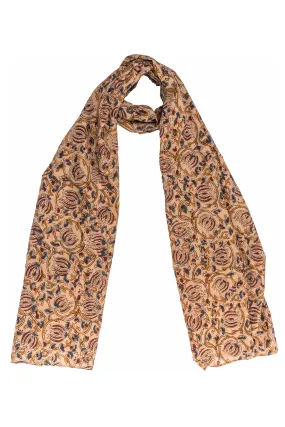 600-030 Women's Scarf - Hand Block Printed