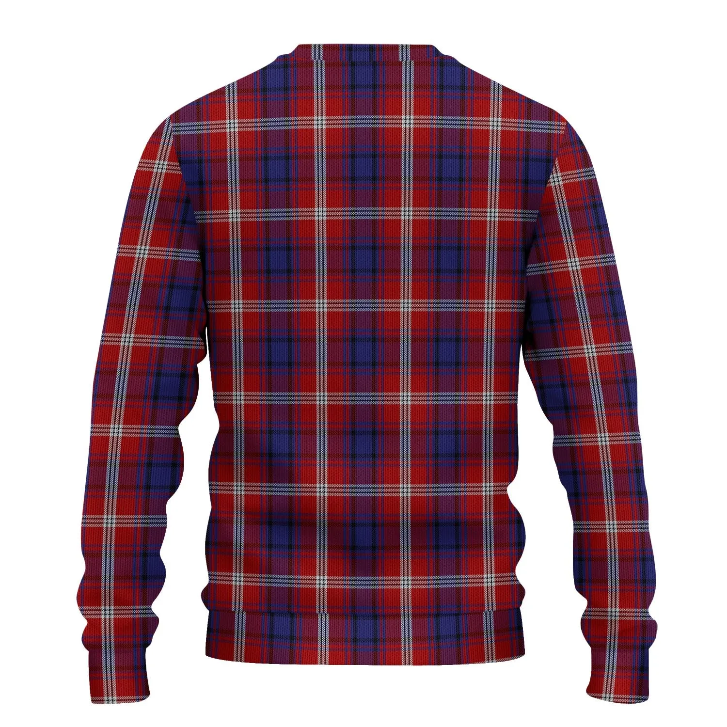 Ainslie Tartan Ugly Sweater with Family Crest