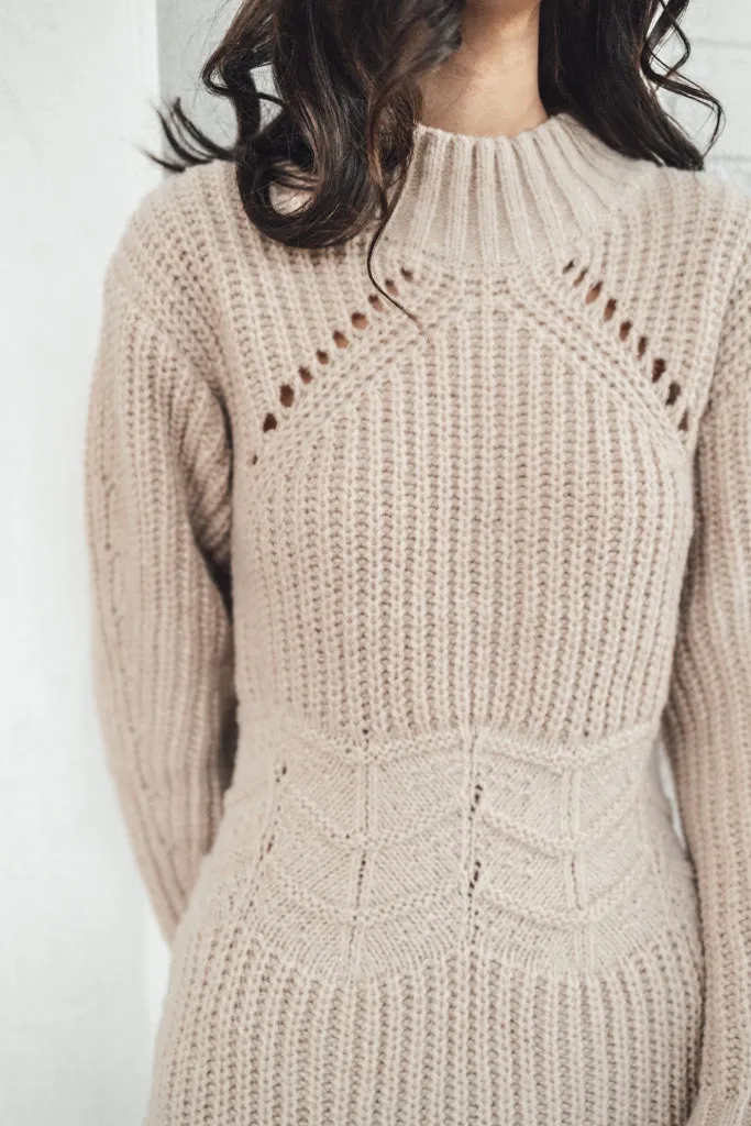 Alpine knit dress