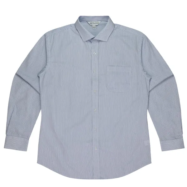 Aussie Pacific Mens Henley Long Sleeve Shirt (1900L)