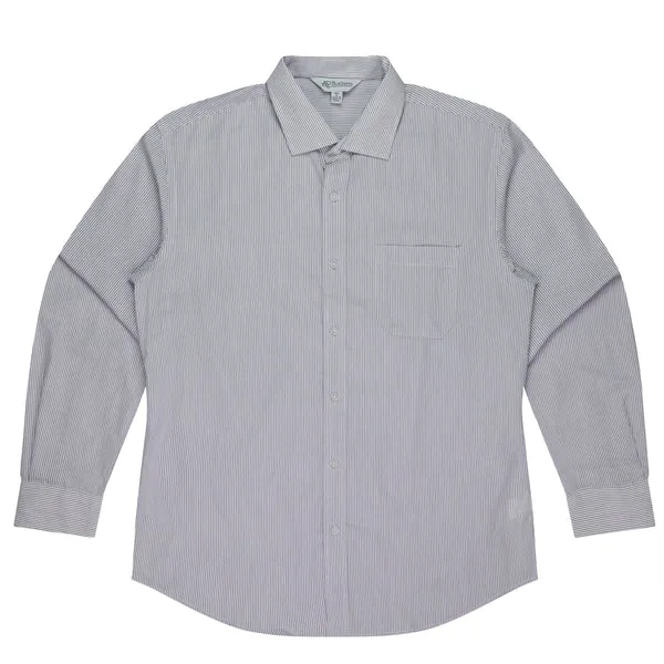 Aussie Pacific Mens Henley Long Sleeve Shirt (1900L)