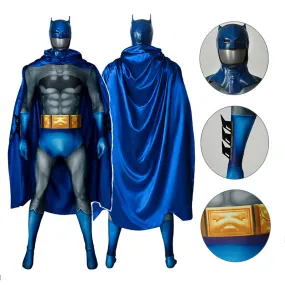 Bat-man Hush Cosplay Costume Batman Jumpsuit Mask Halloween Carnival Suit