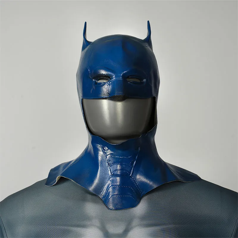 Bat-man Hush Cosplay Costume Batman Jumpsuit Mask Halloween Carnival Suit