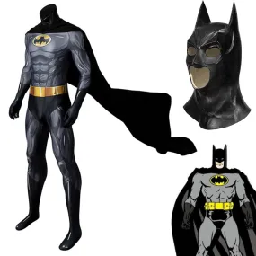 Batman The Animated Series Season 1 Cosplay Costume Batman Bodysuit Cape Mask