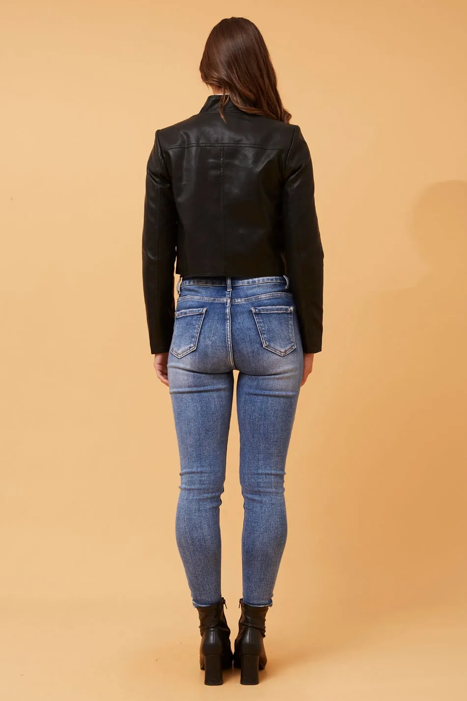 BINX VEGAN LEATHER JACKET