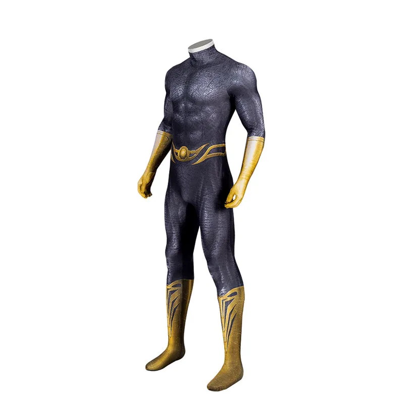 Black Adam Doctor Fate Cosplay Costume Superhero Jumpsuit Bodysuit With Helmet Cape