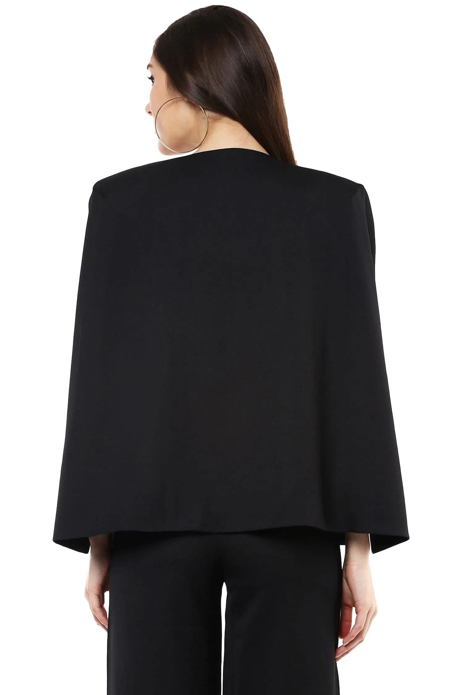 Black Cape Jacket