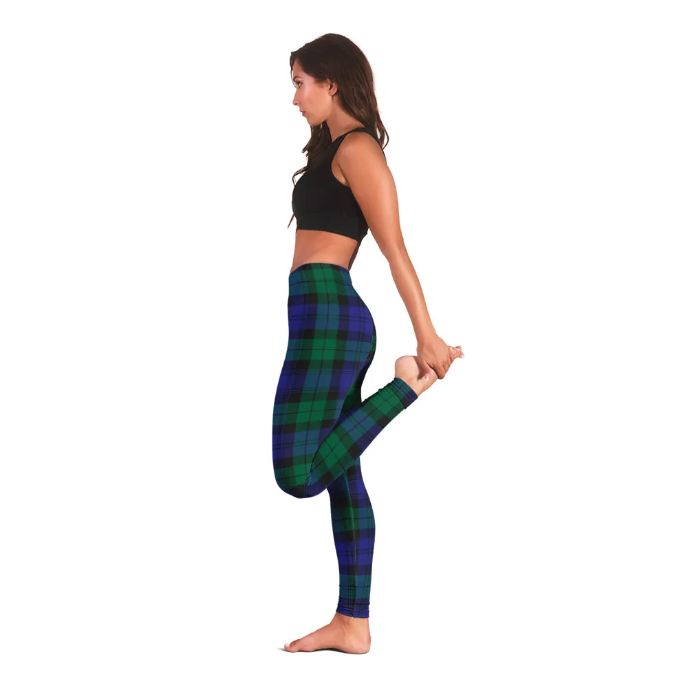 Black Watch Modern Tartan Womens Leggings