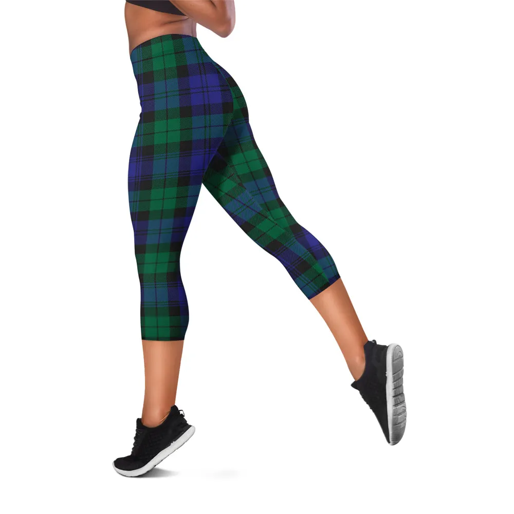 Black Watch Modern Tartan Womens Leggings