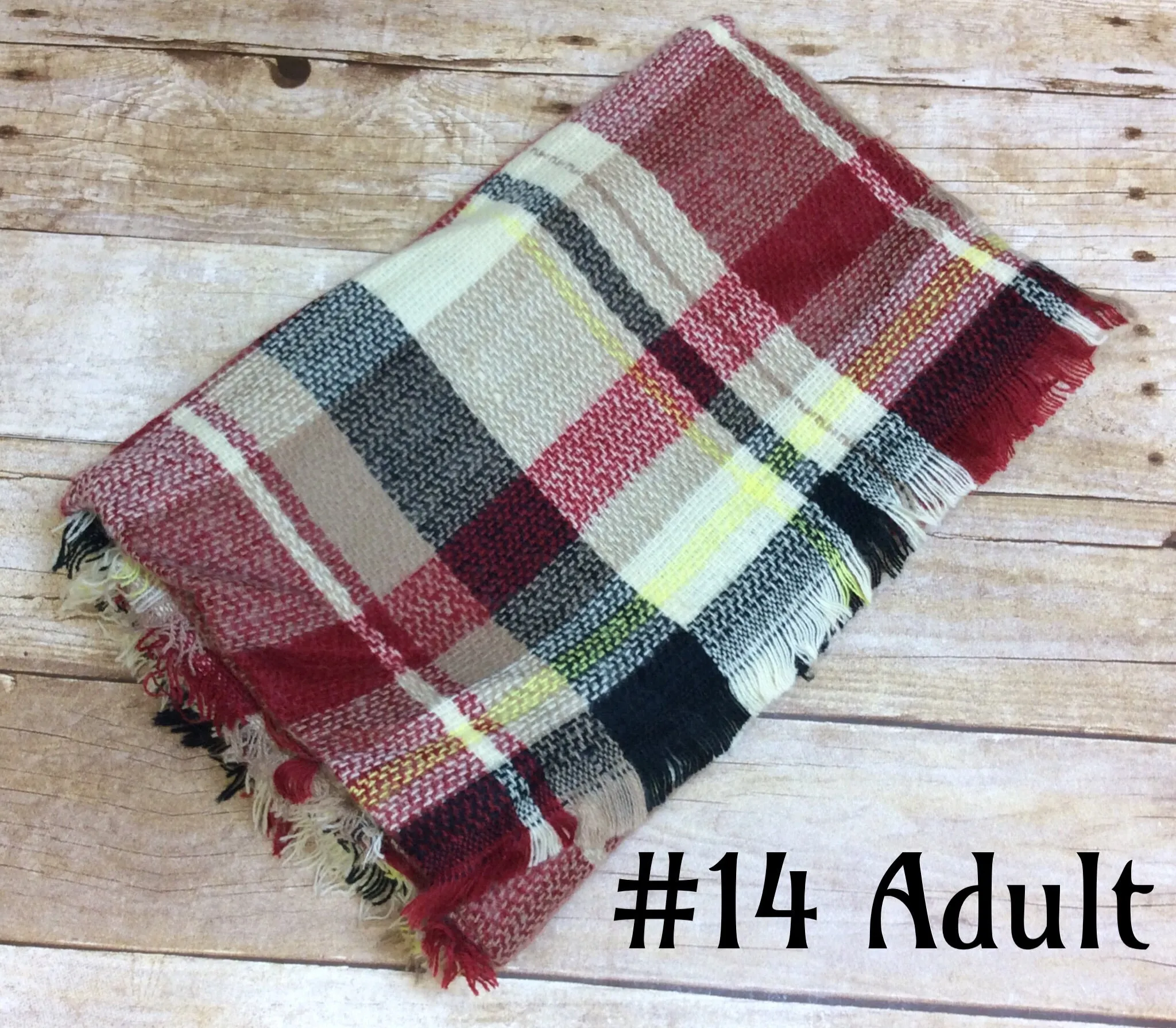 Blanket Scarves For Adult and Kids