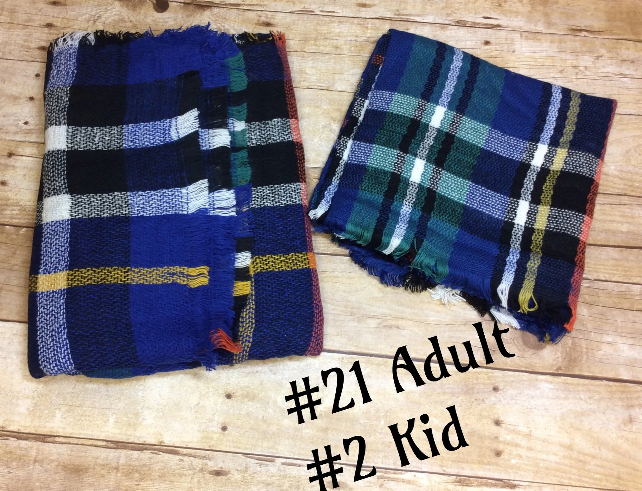 Blanket Scarves For Adult and Kids