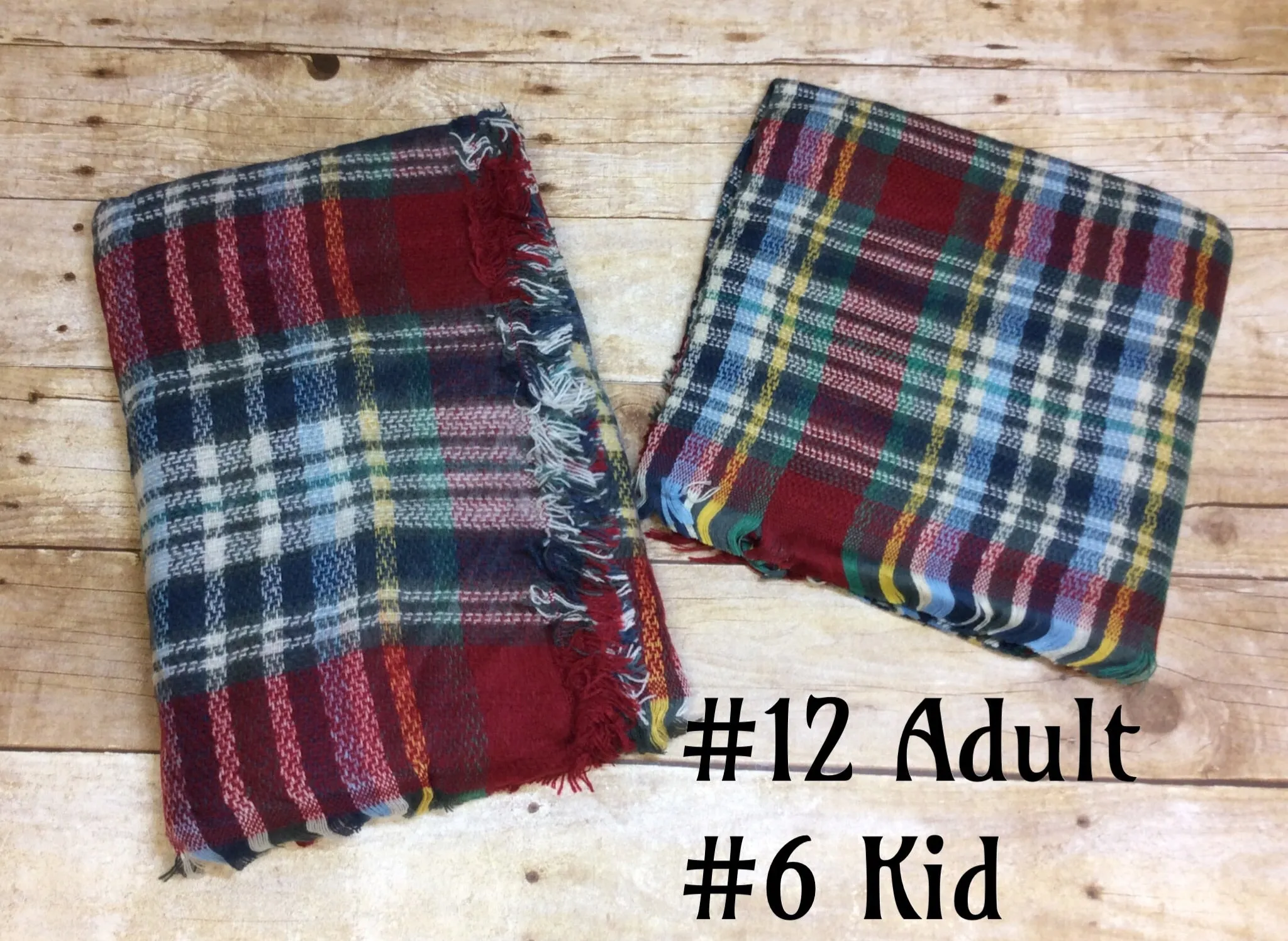 Blanket Scarves For Adult and Kids