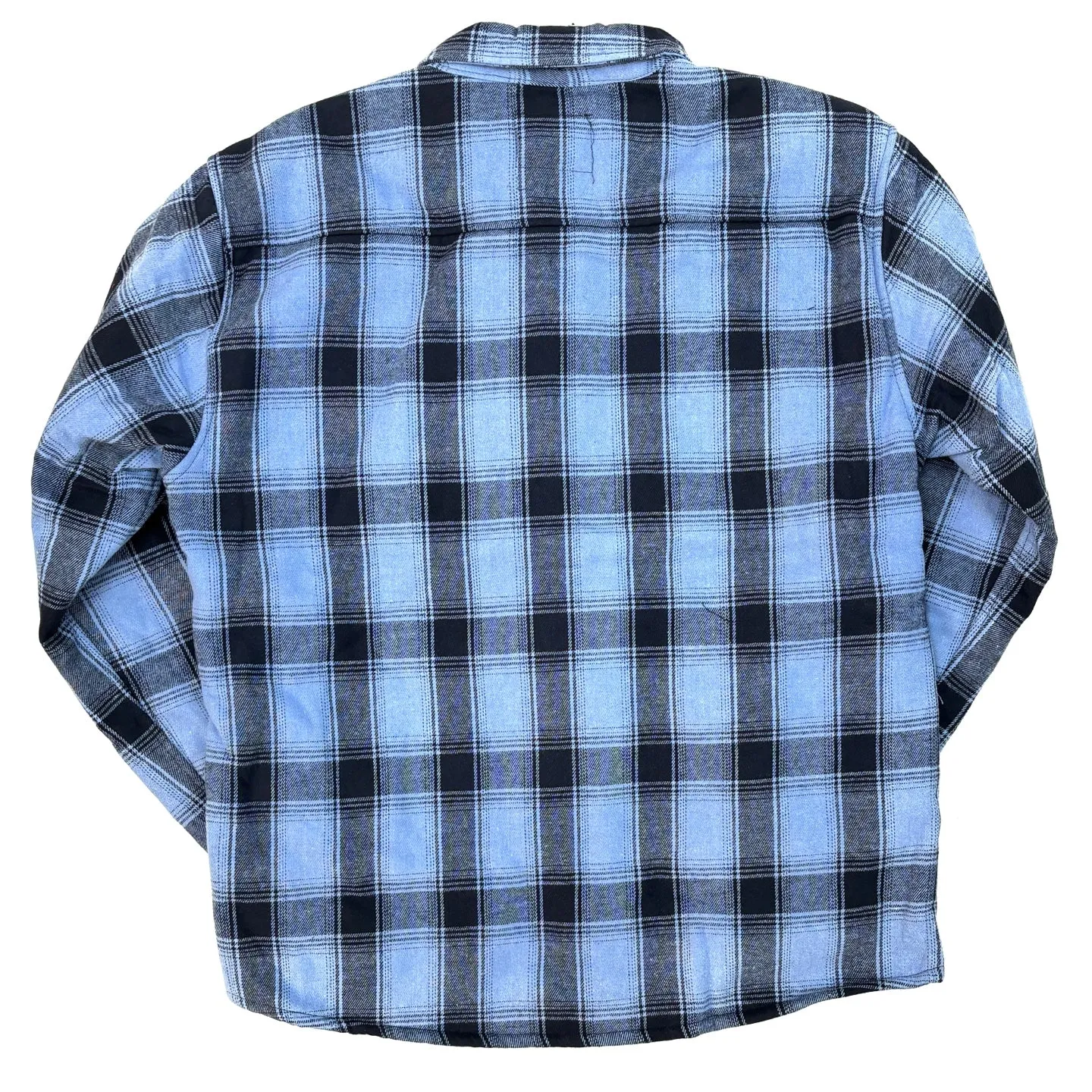 BLEECKER & MERCER Flannel Long Sleeve Jacket - Navy