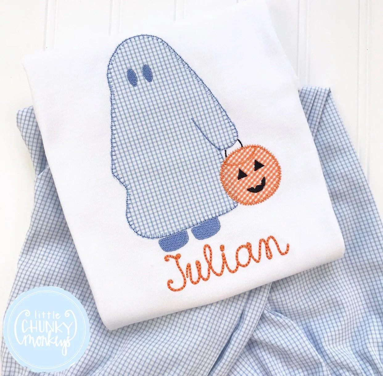 Boy Shirt - Trick or Treating Sheet Ghost