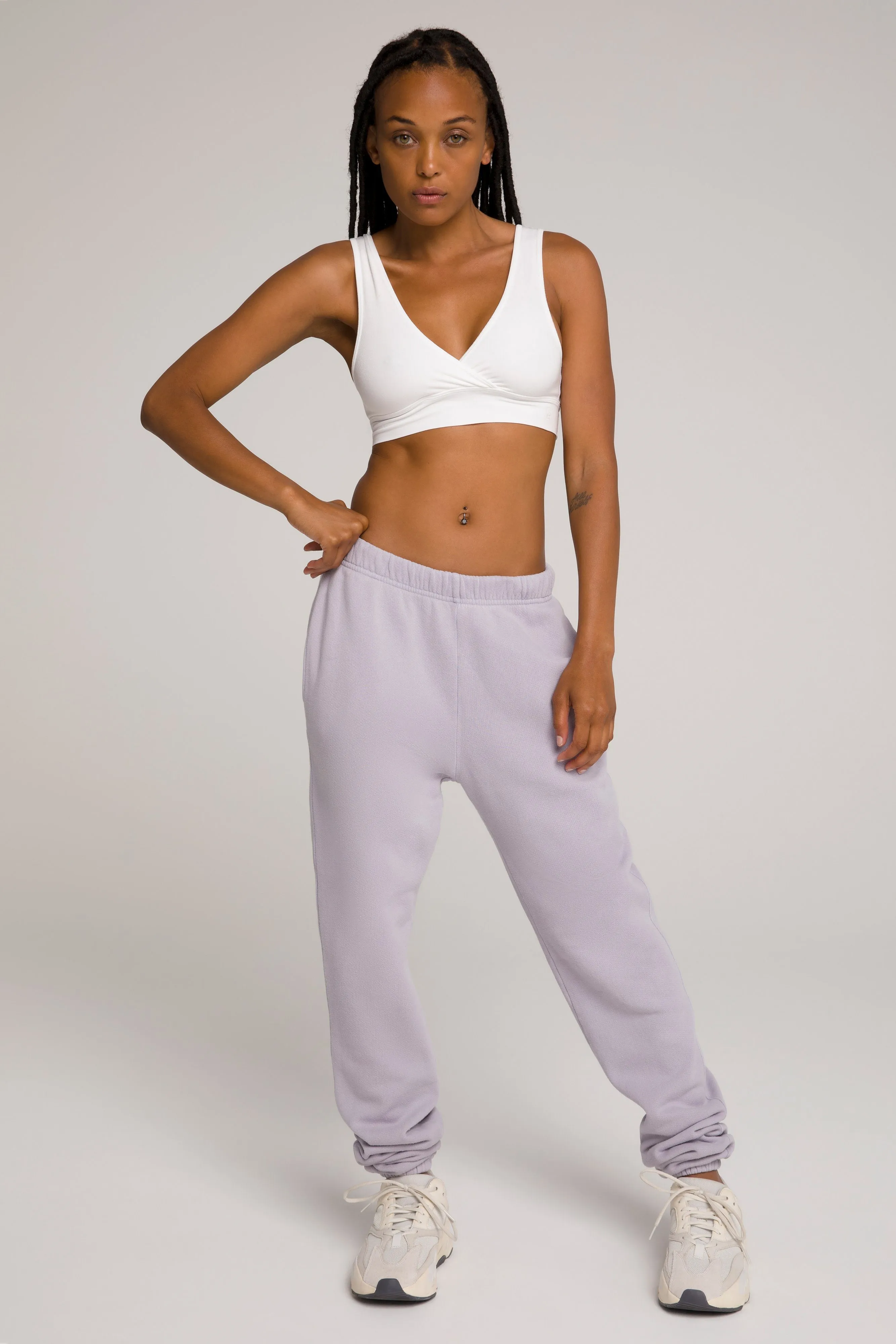 BOYFRIEND SWEATPANTS | LILAC001