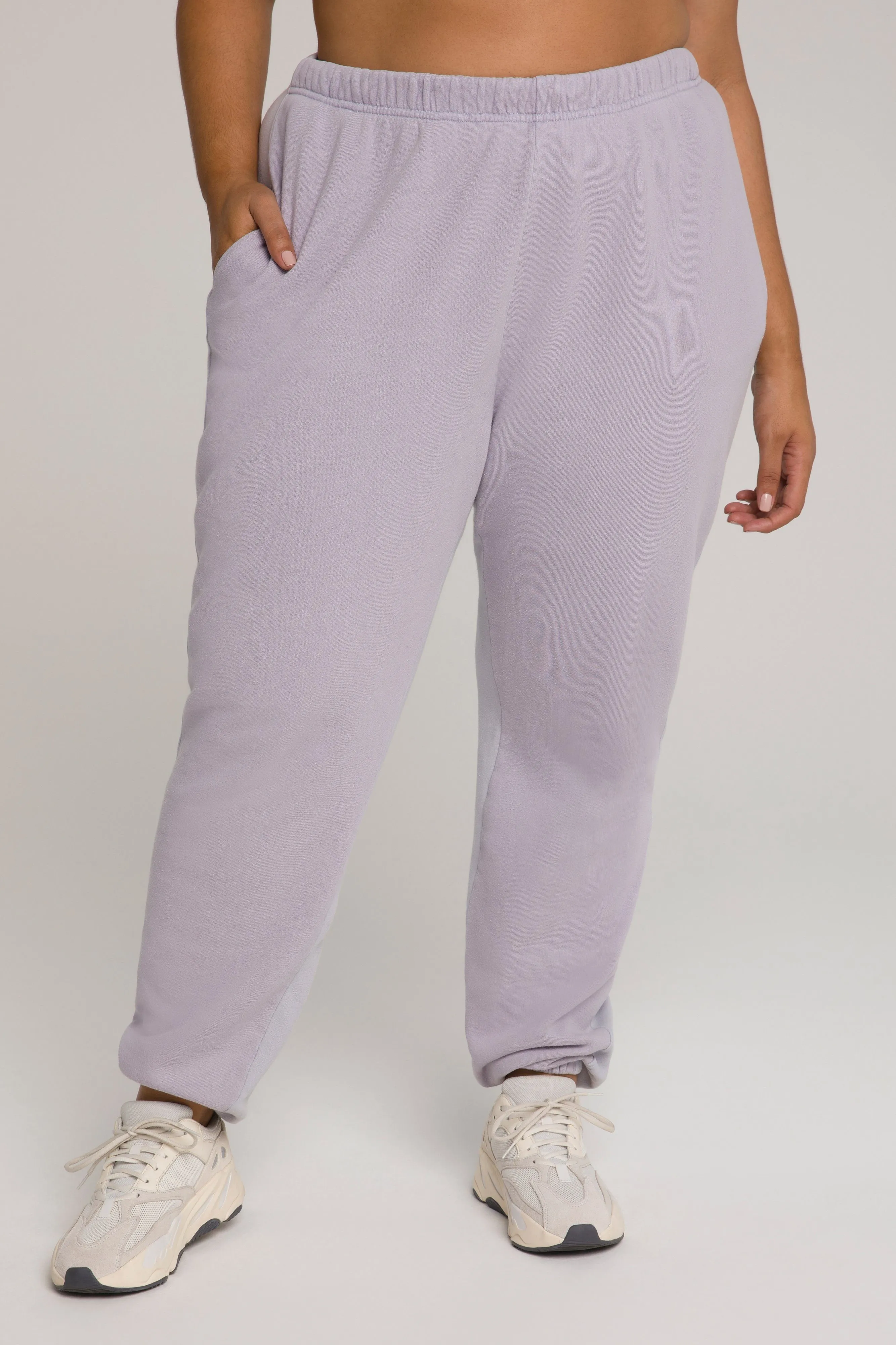 BOYFRIEND SWEATPANTS | LILAC001