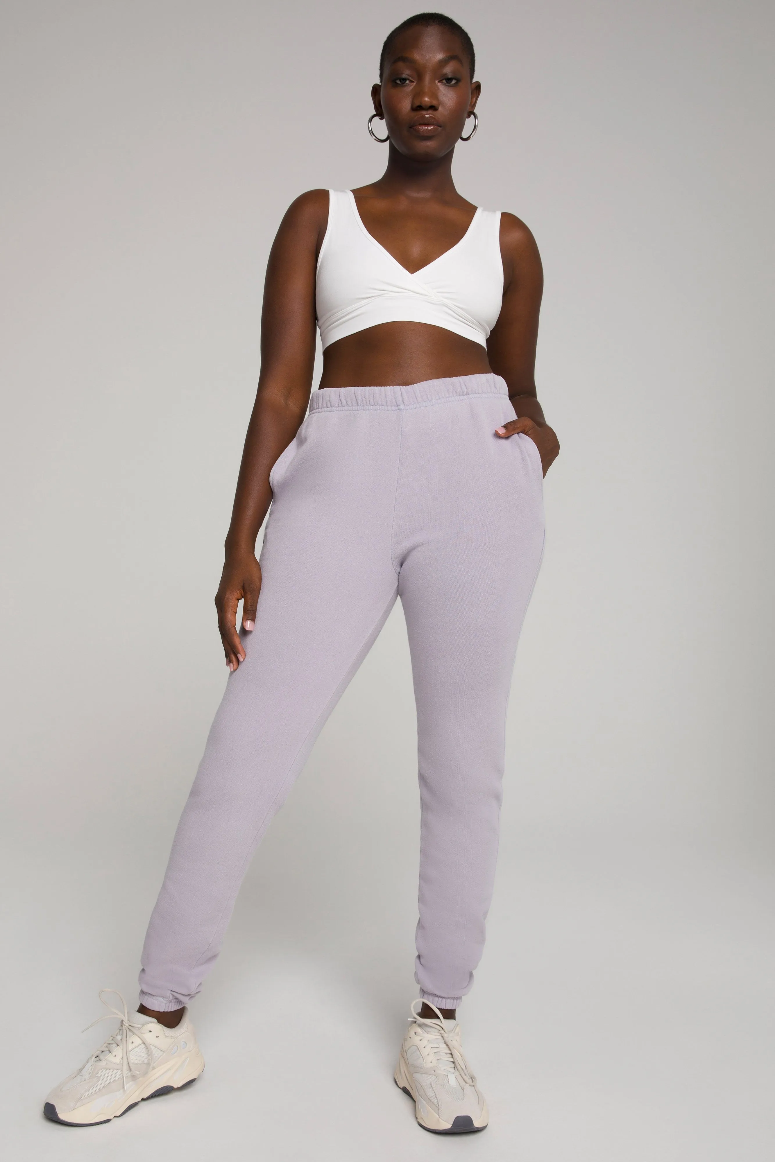 BOYFRIEND SWEATPANTS | LILAC001