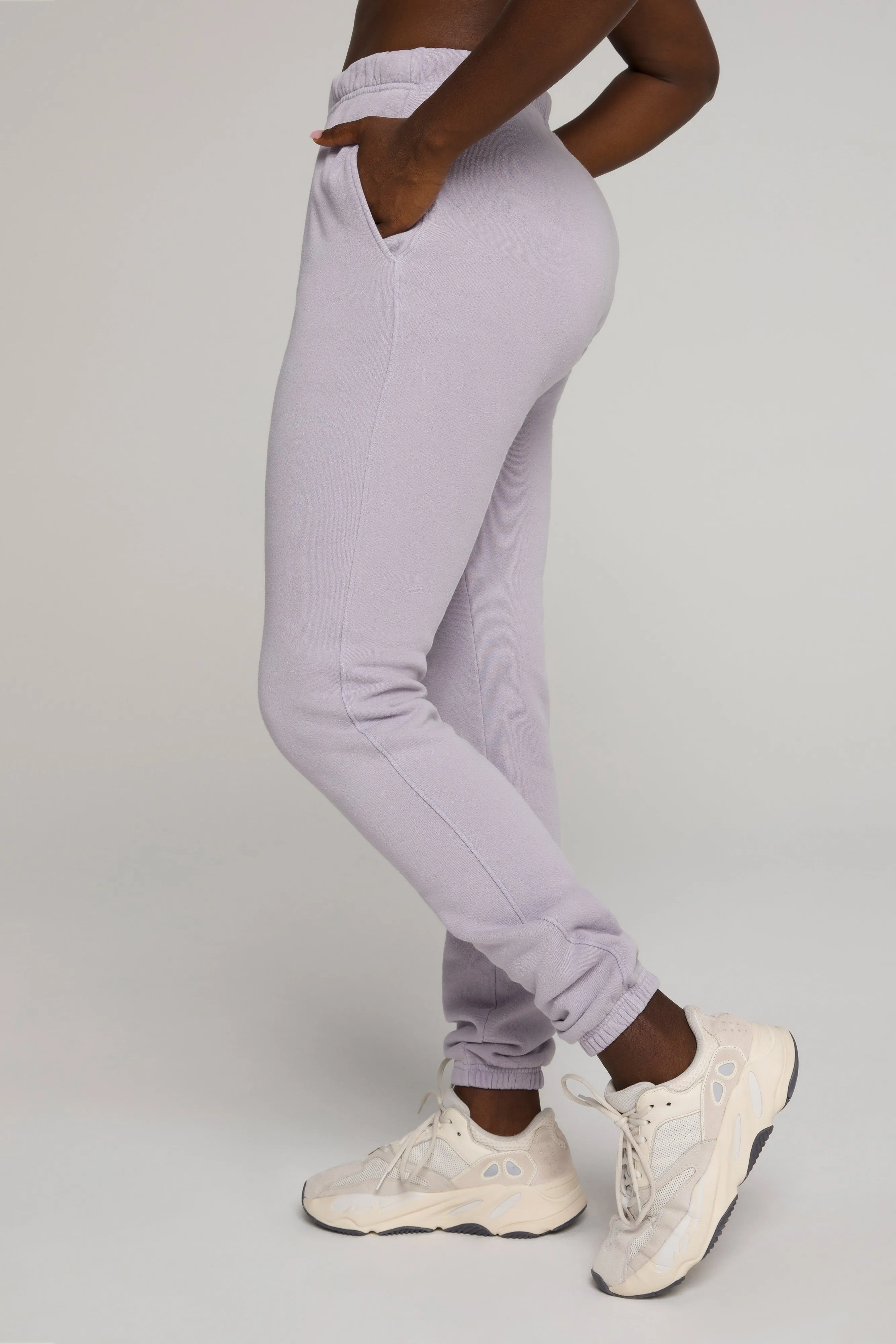 BOYFRIEND SWEATPANTS | LILAC001