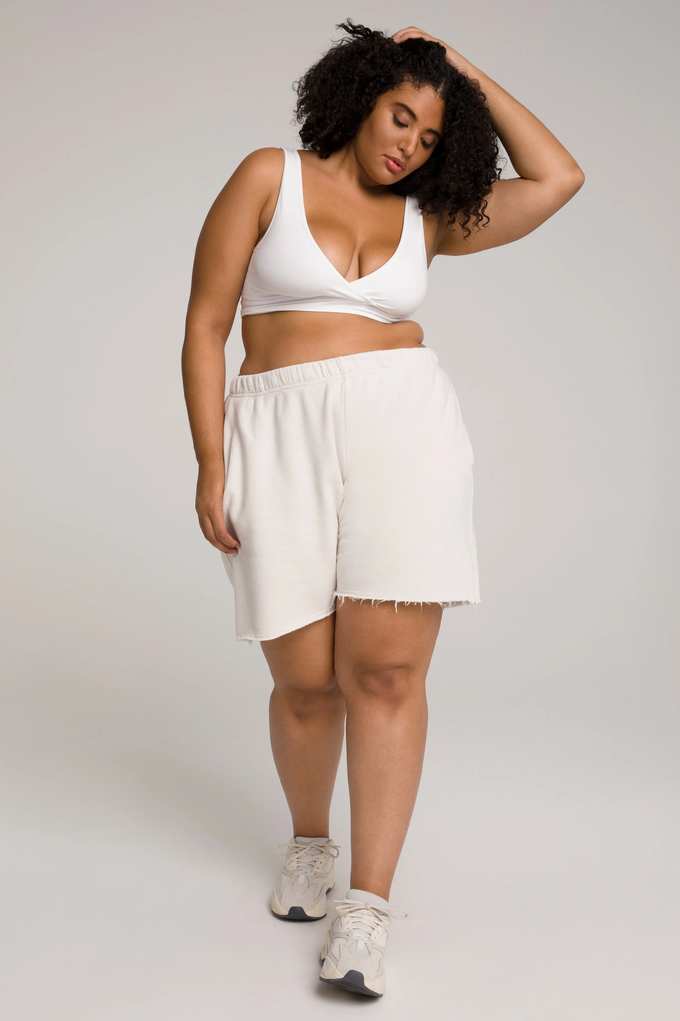 BOYFRIEND SWEATSHORT | BONE001