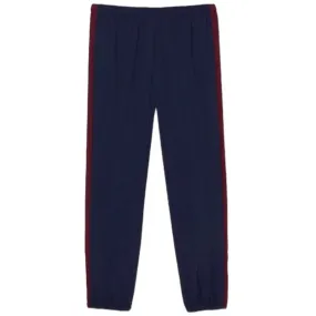 Boys Lacoste Colorblock Sweatpants (Navy Blue) XJ2154-51