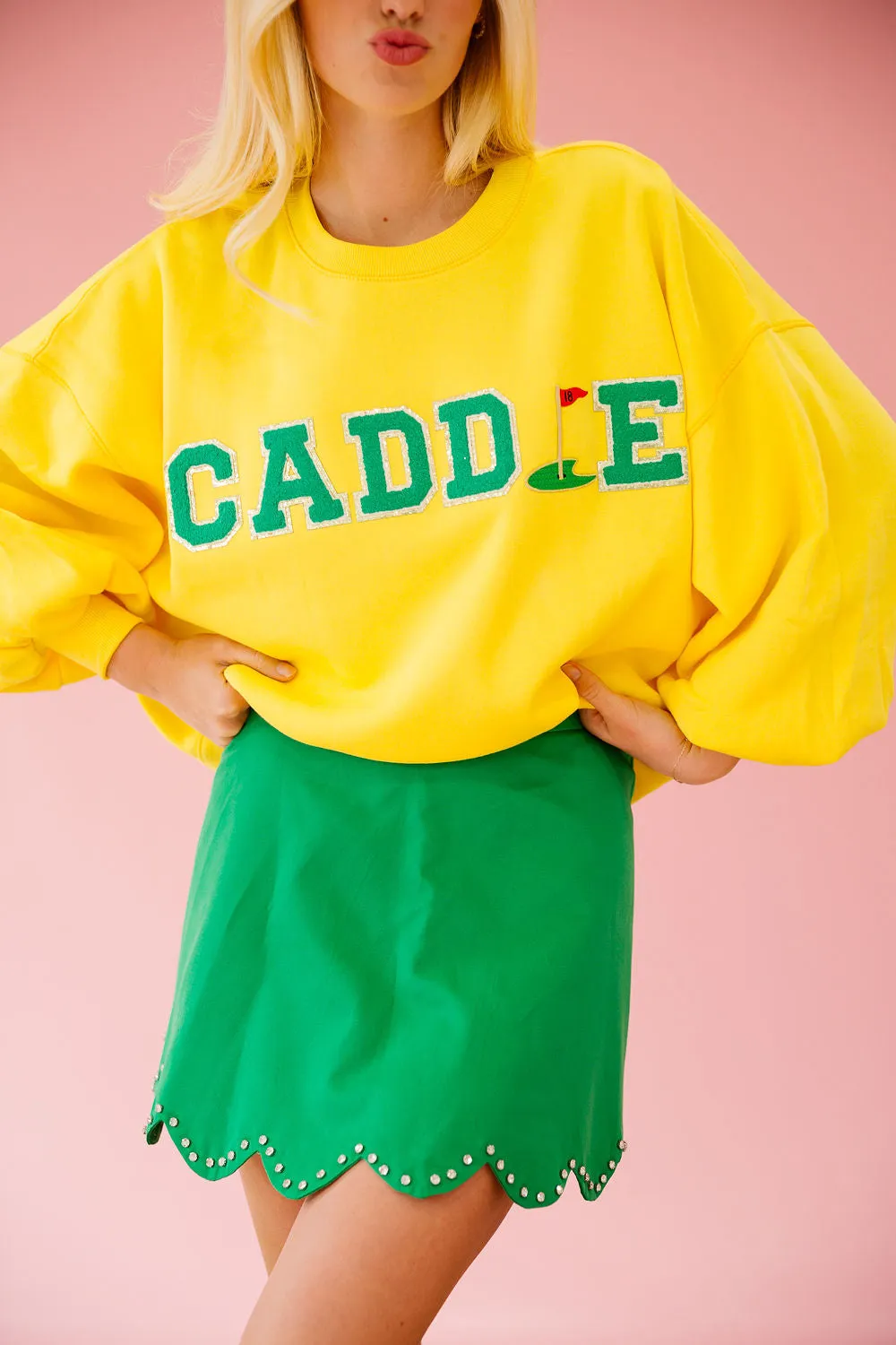 CADDIE YELLOW PULLOVER