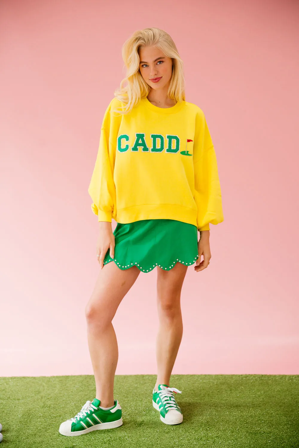 CADDIE YELLOW PULLOVER