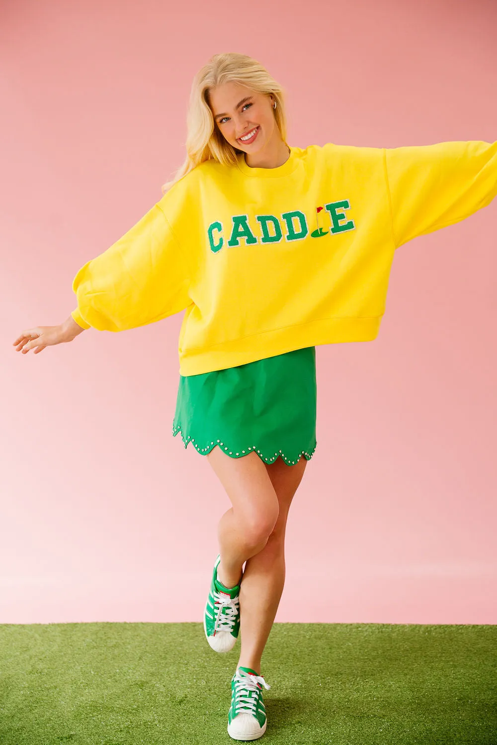 CADDIE YELLOW PULLOVER