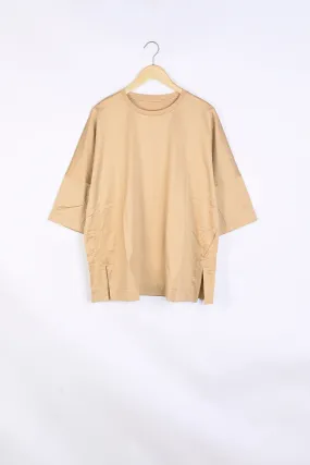 CAMISOLE T_SHIRT - JERSEY - BEIGE