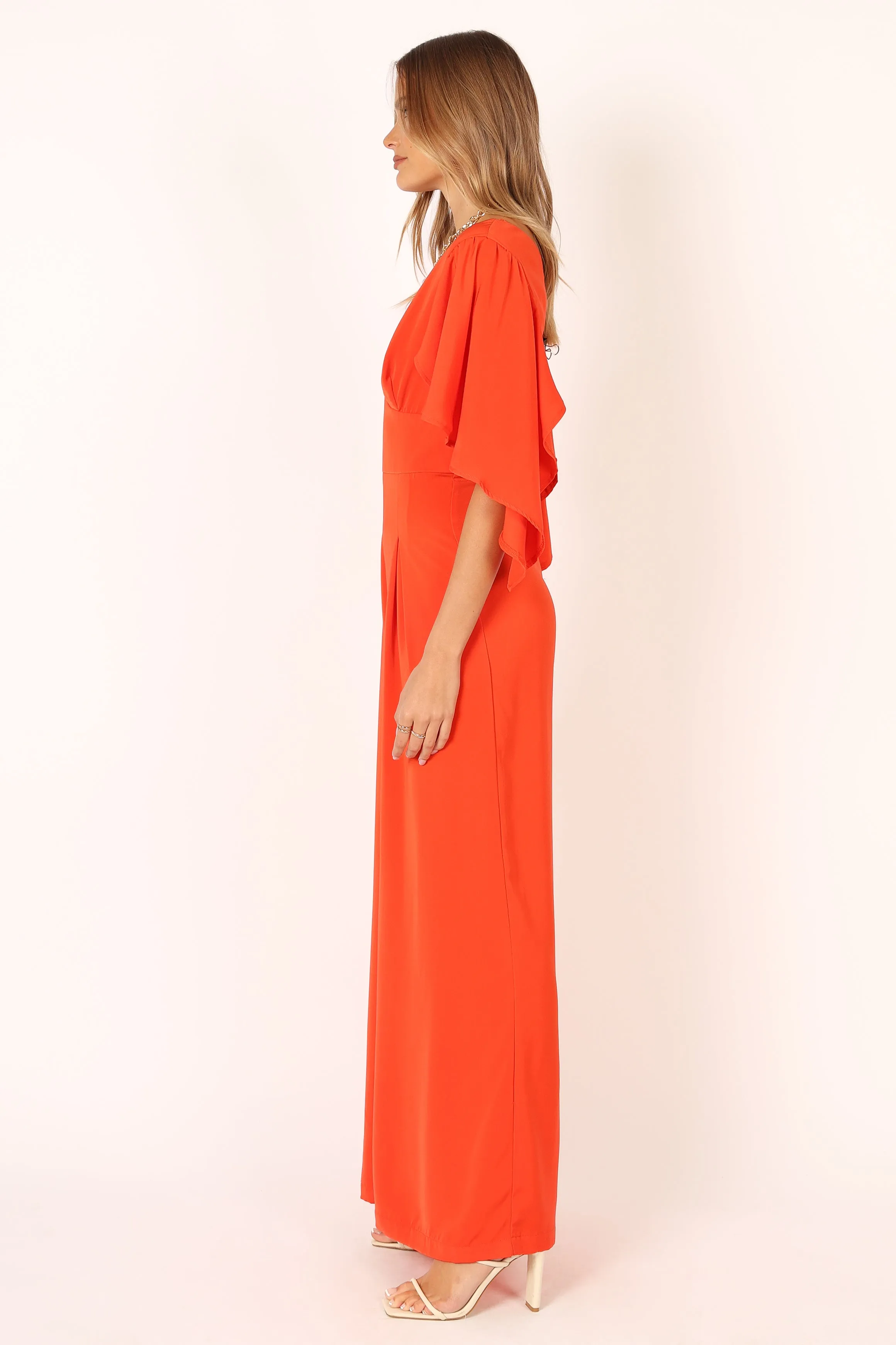 Carla Jumpsuit - Red