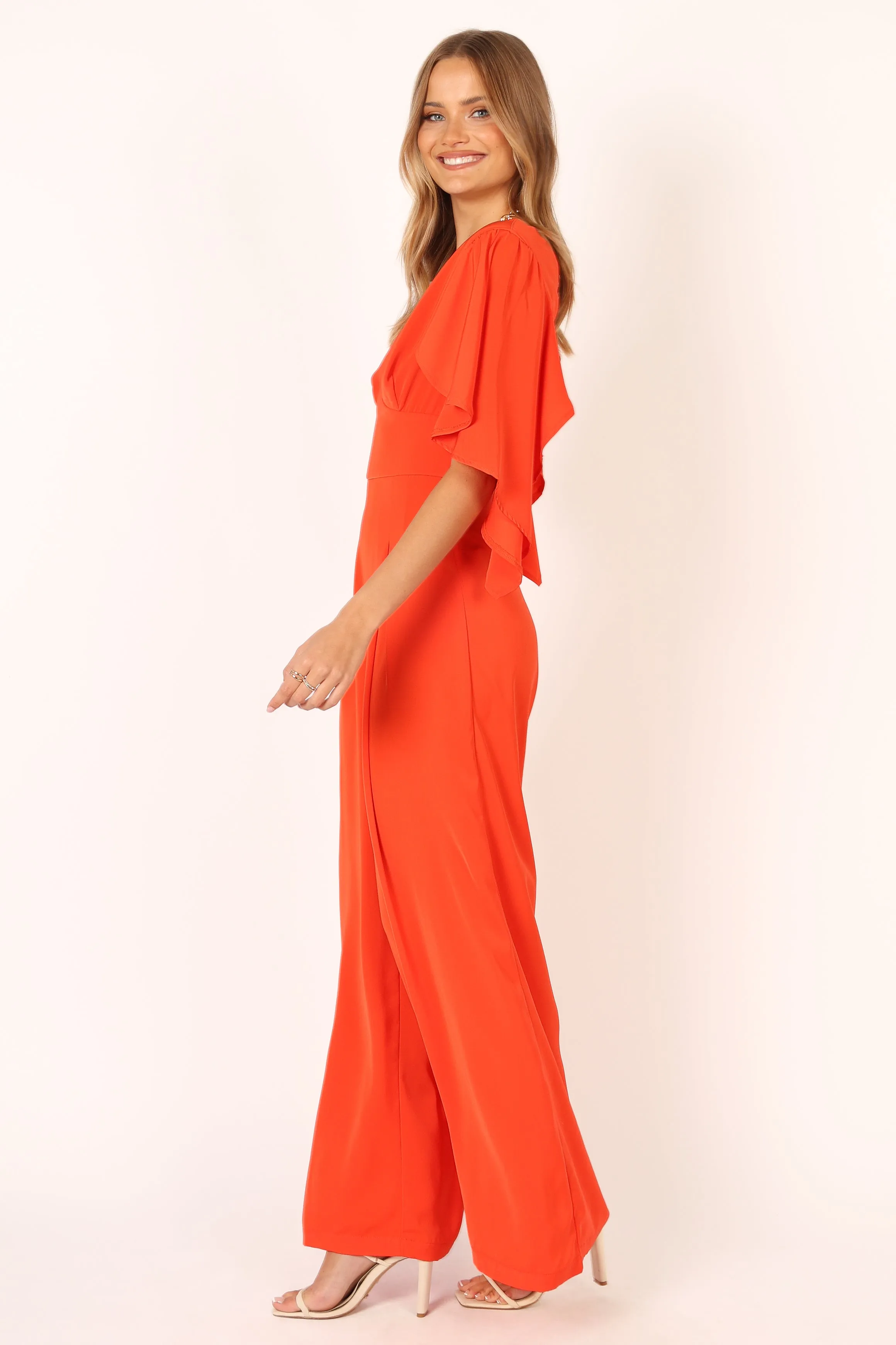 Carla Jumpsuit - Red