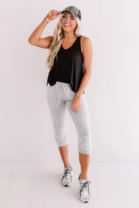 Casa Casual Joggers In Grey