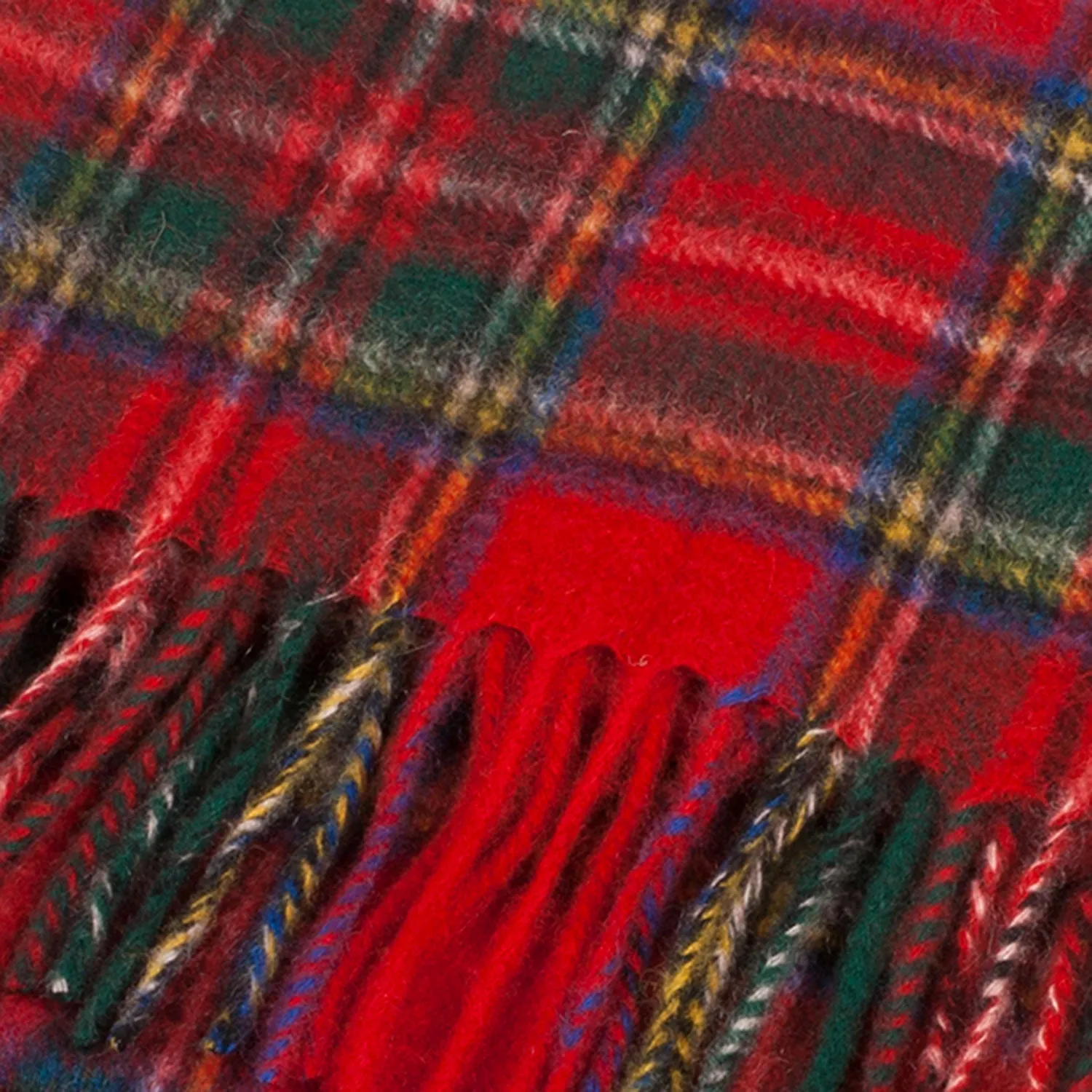 Cashmere Scottish Tartan Clan Scarf  Stewart Royal