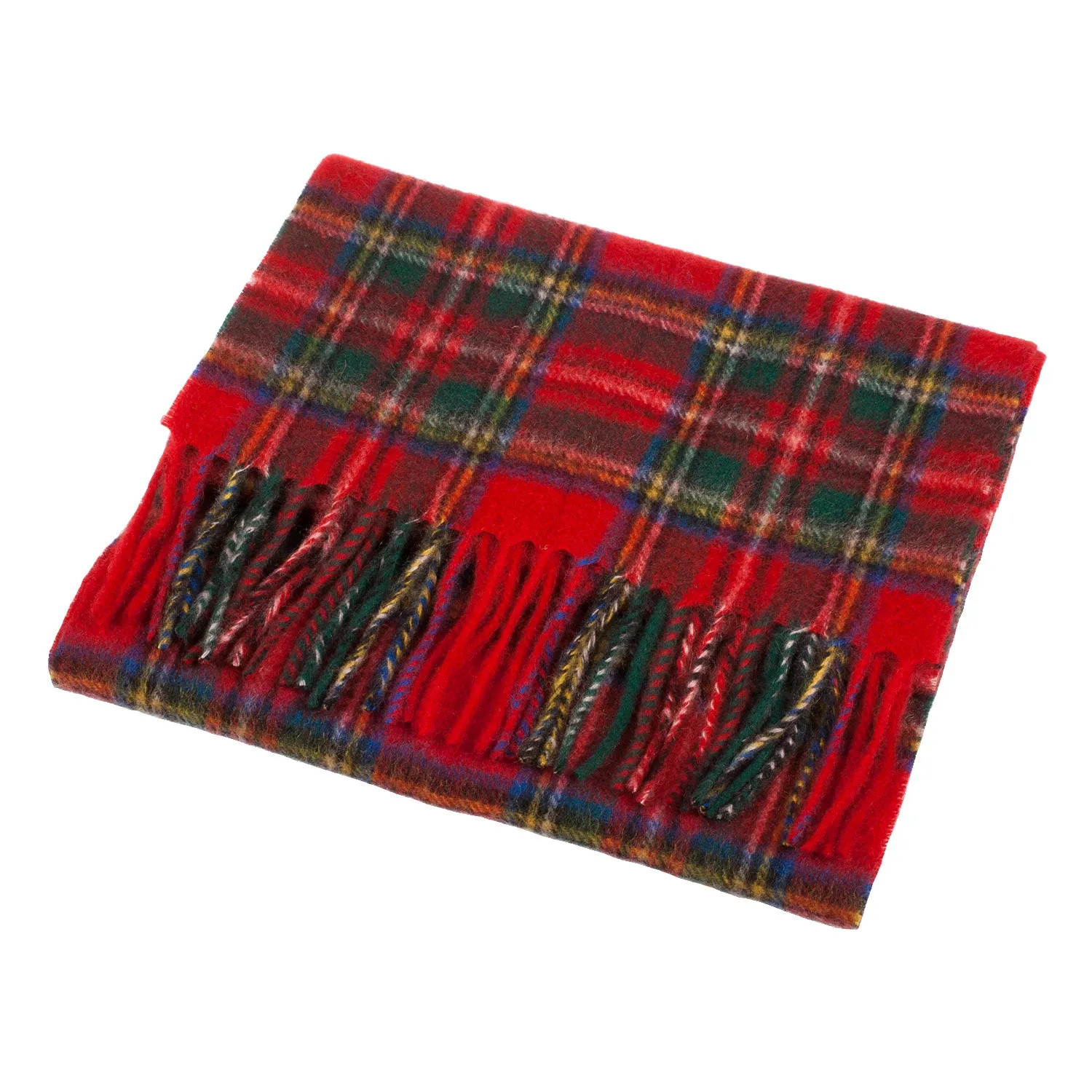 Cashmere Scottish Tartan Clan Scarf  Stewart Royal