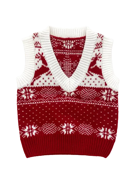 Childrens Fair Isle Vest