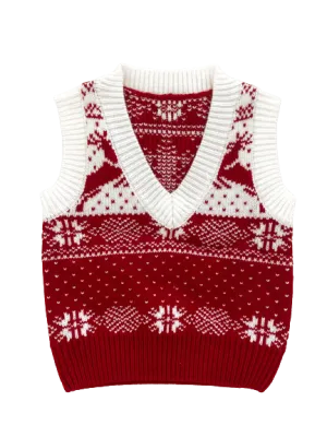 Childrens Fair Isle Vest