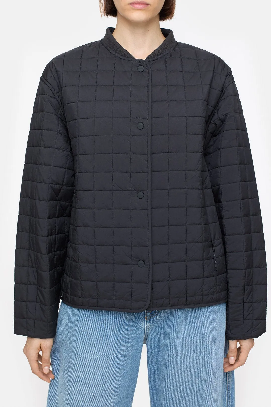 CLOSED Quilted Jacket in Black