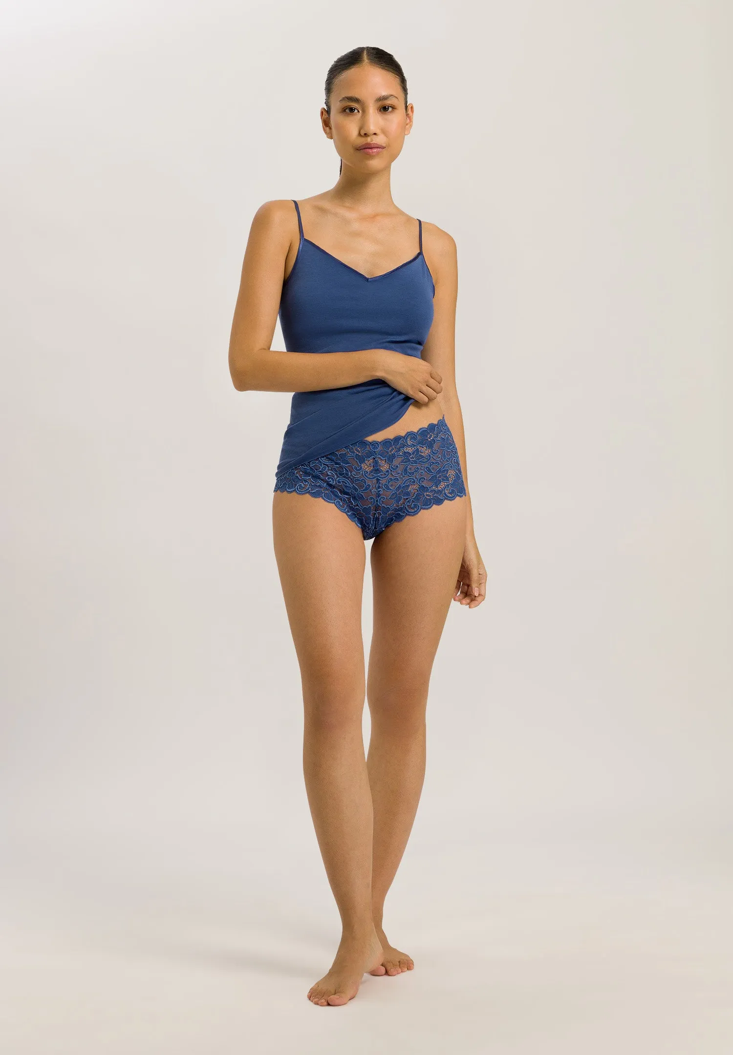 Cotton Seamless Padded Cotton Camisole | True Navy 71605-2604