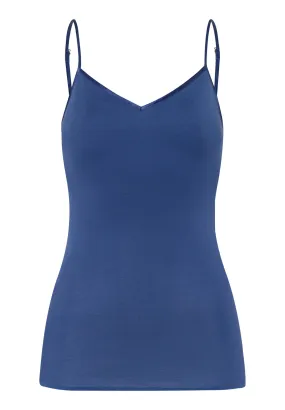 Cotton Seamless Padded Cotton Camisole | True Navy 71605-2604