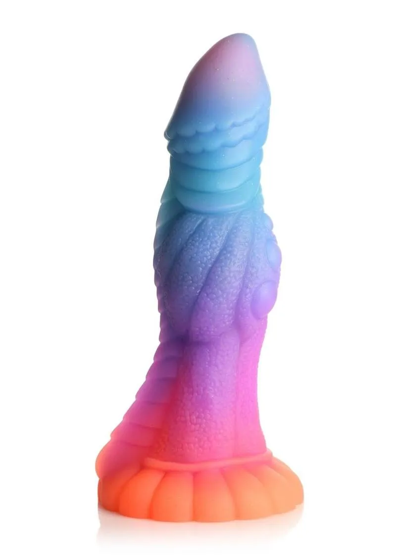 Creature Cocks Galatic Cock Alien Creature Glow In The Dark Silicone Dildo