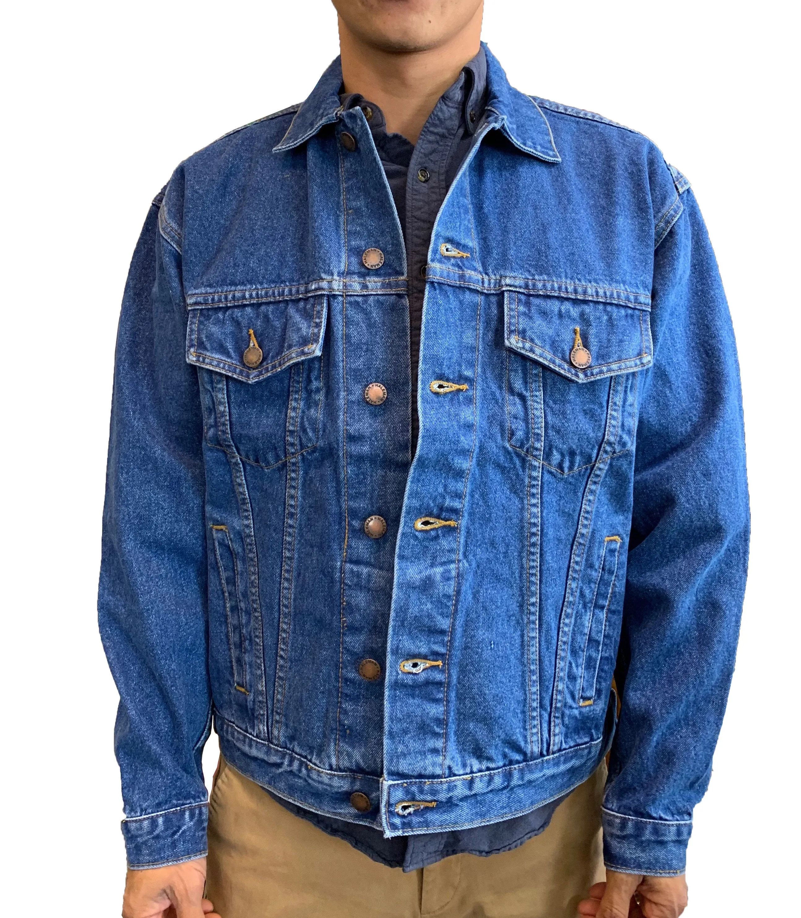 Custom Embroider Classic Denim Jean Jacket - Youth Sizes