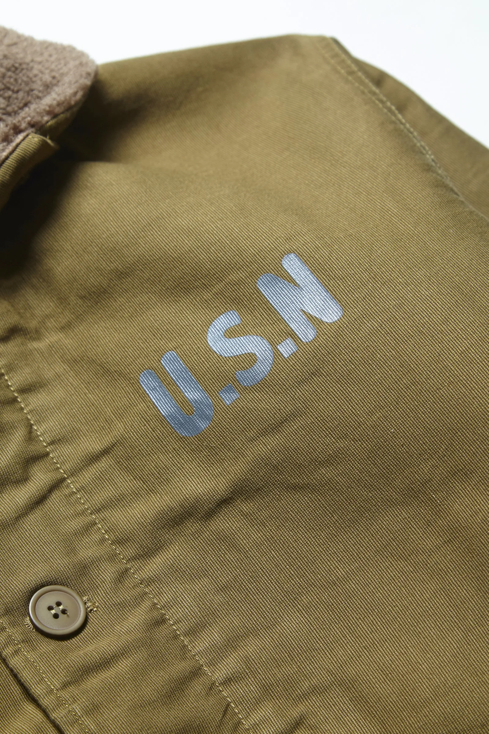 Deadstock - USN N1 Deck Jacket - Olive