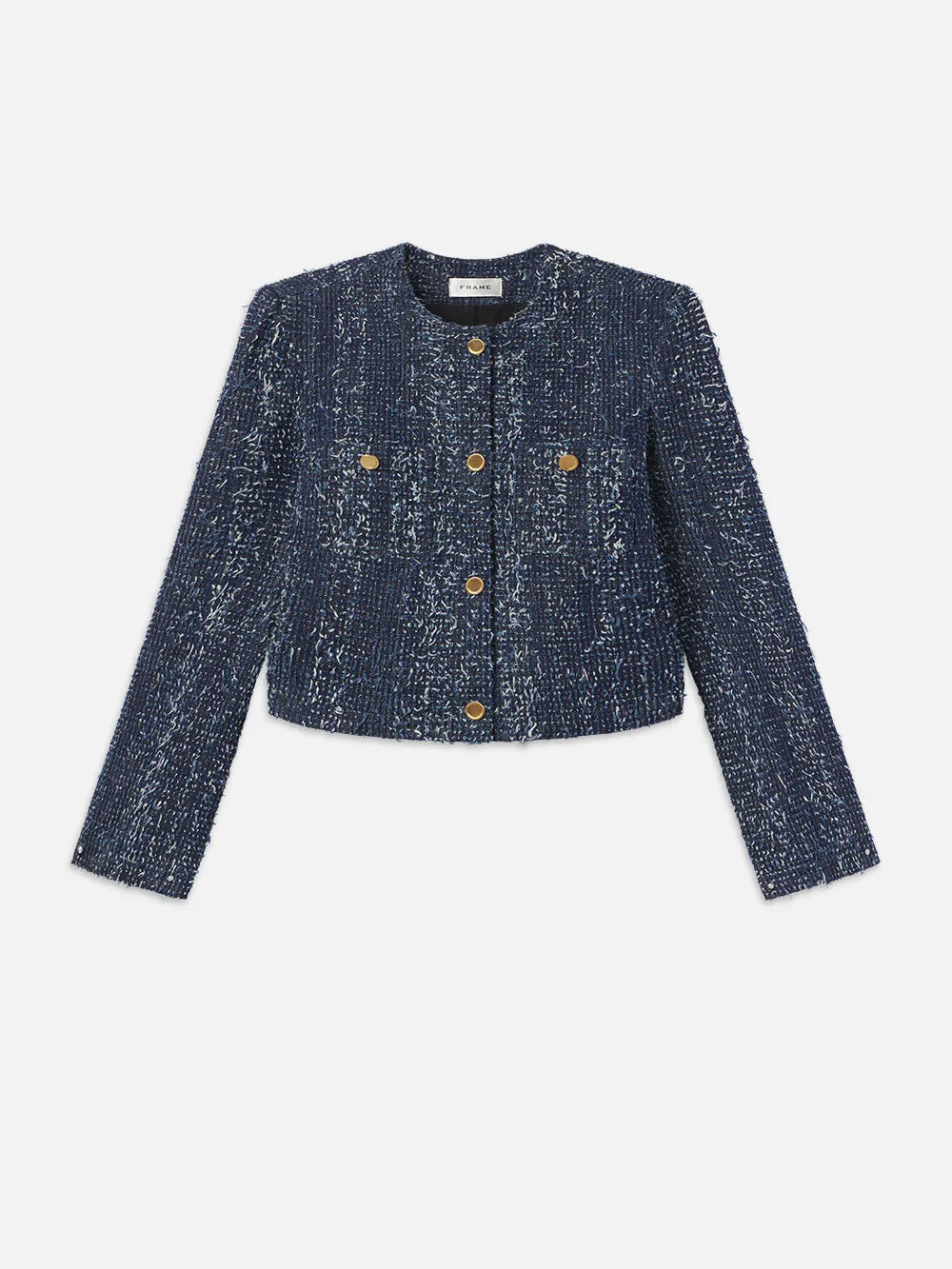 Denim Boucle Jacket -- Magic