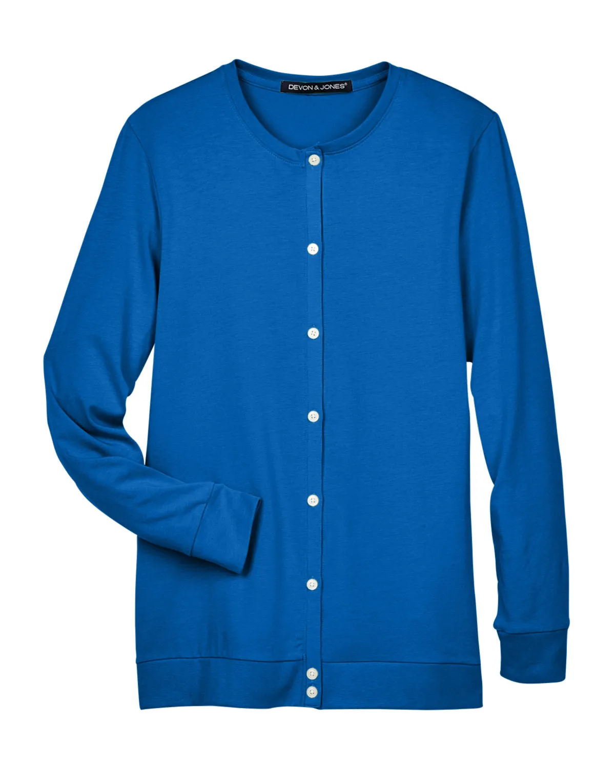 Devon & Jones Ladies' Perfect Fit™ Ribbon Cardigan