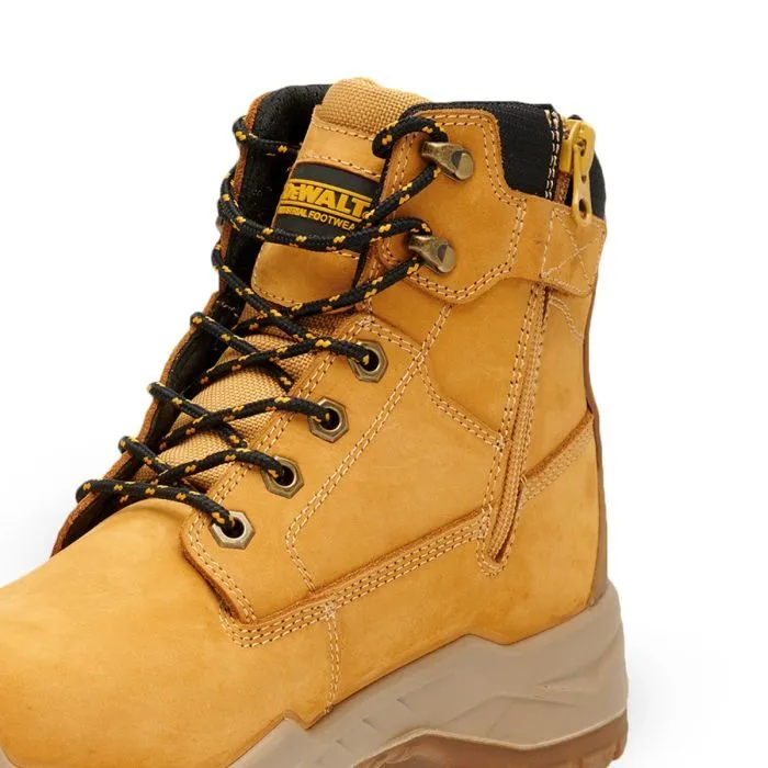 Dewalt Jamestown Side Zip Wheat Safety Boot