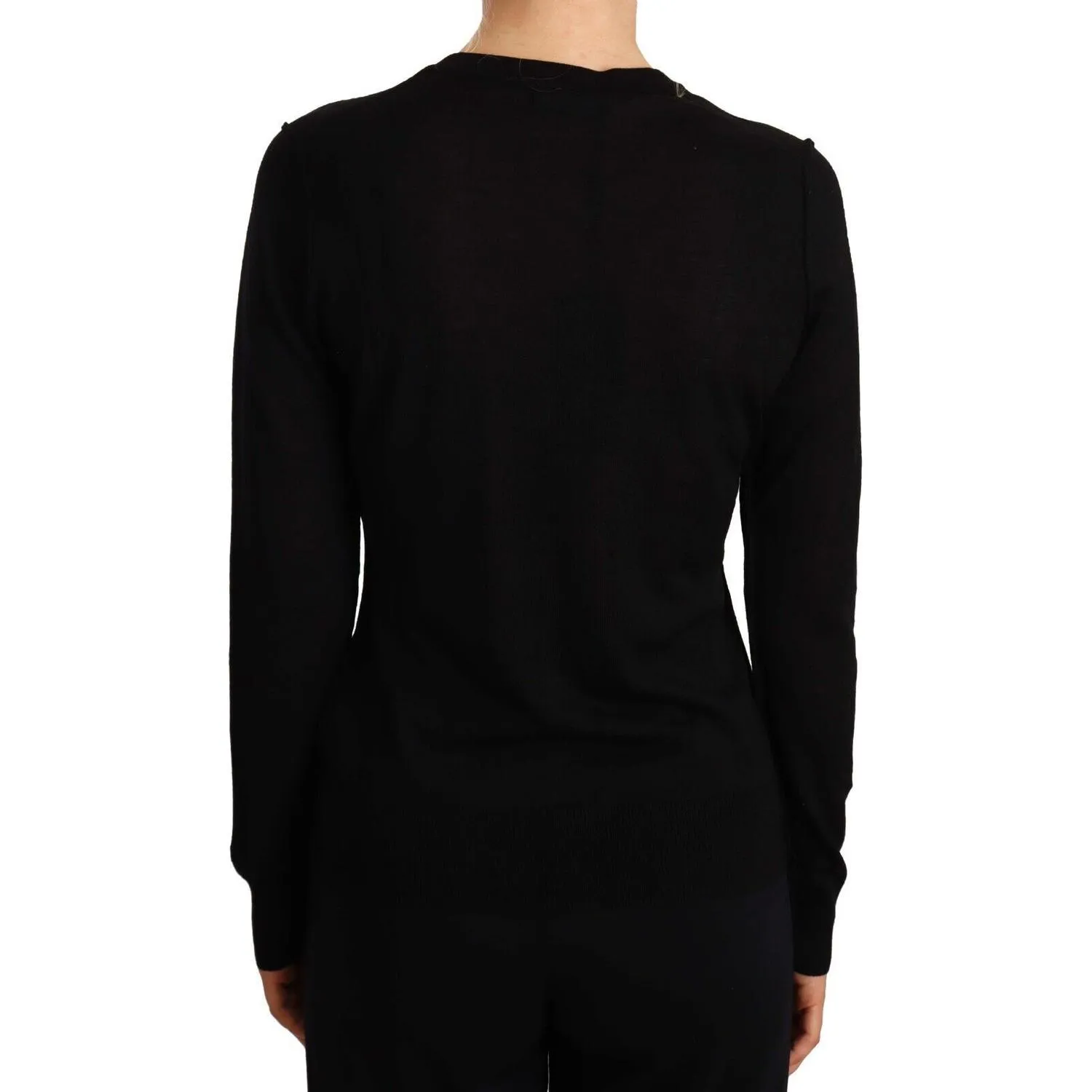 Dolce & Gabbana Elegant Crewneck Virgin Wool Sweater