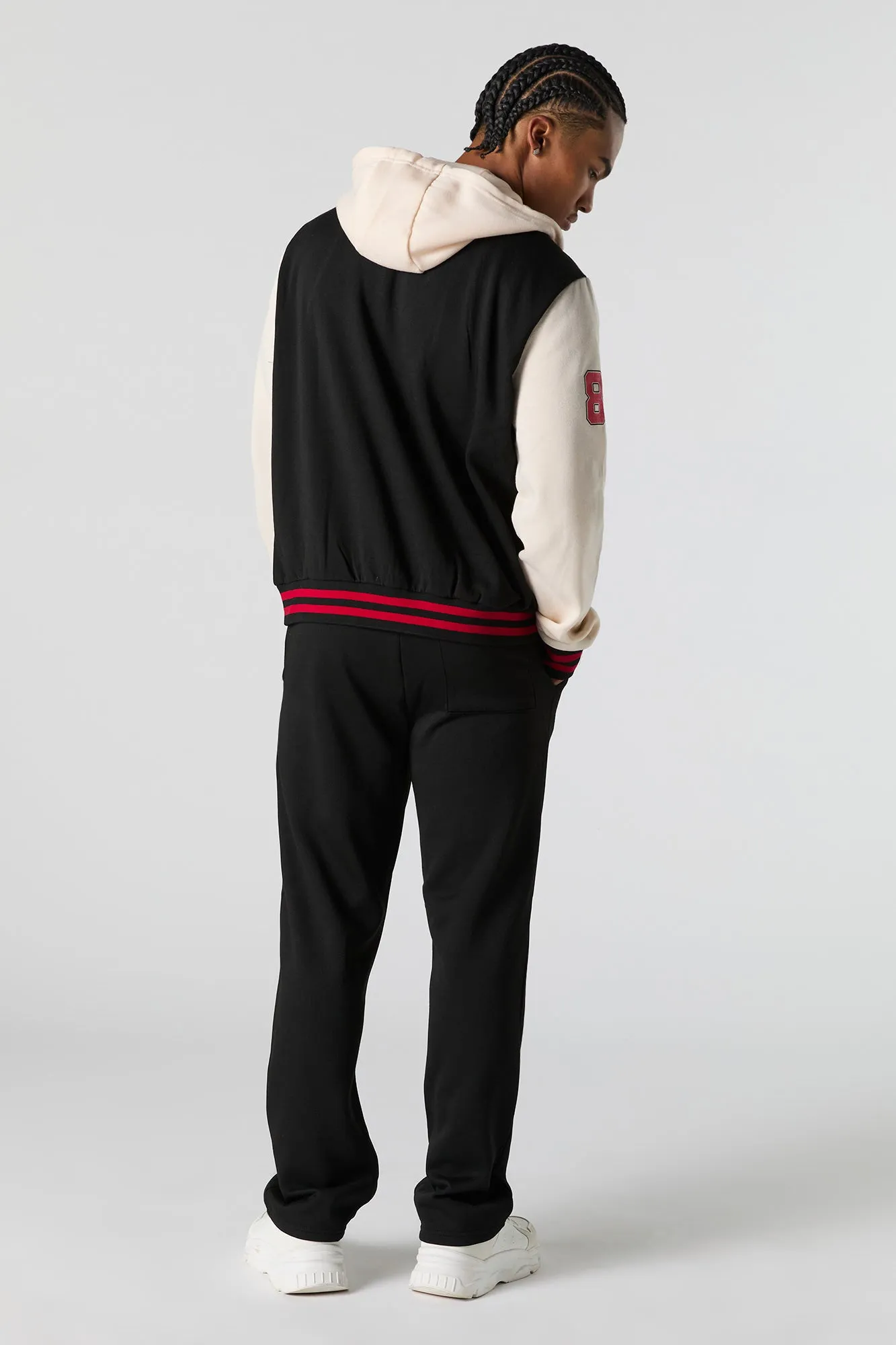 Dream Bear Embroidered Fleece Varsity Sweatpant